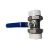 PPR Ball Valve with White Copper Double Union