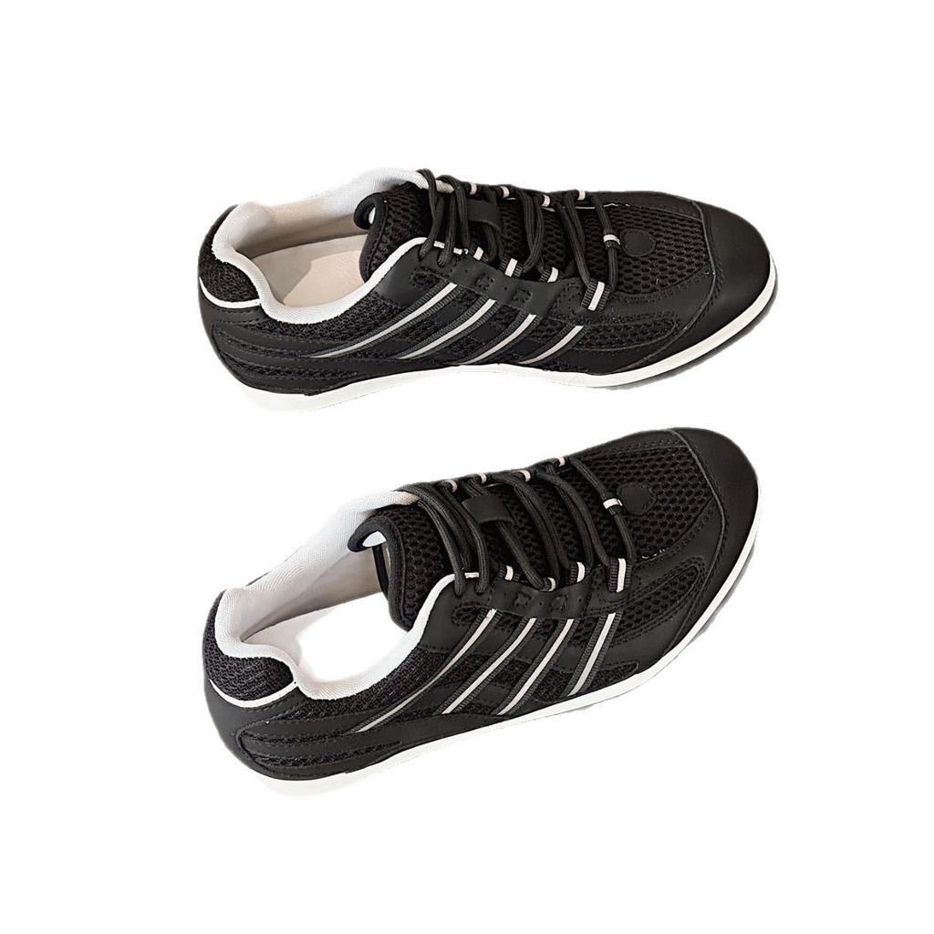 Inner height increase Korean Forrest Gump shoes 2025 summer new thick-soled color matching waffles mesh height increase casual sports shoes