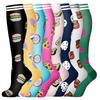 Cross-border Over-the-Knee Compression Yoga & Sport Socks Set