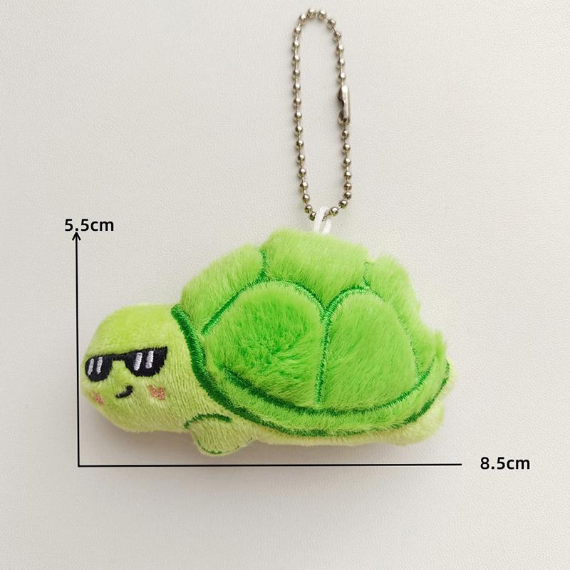 

Плюшевый брелок в виде черепахи-пчелы, забавная мягкая кукла, подвеска, брелок для ключей от машины, рюкзак, сумка, декор, лучший подарок для пары