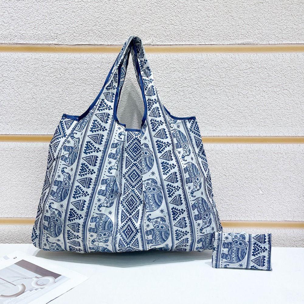 Wiederverwendbare Einkaufstasche Wasserdicht Umweltfreundliche Tragetasche Mode Reise Aufbewahrungstasche