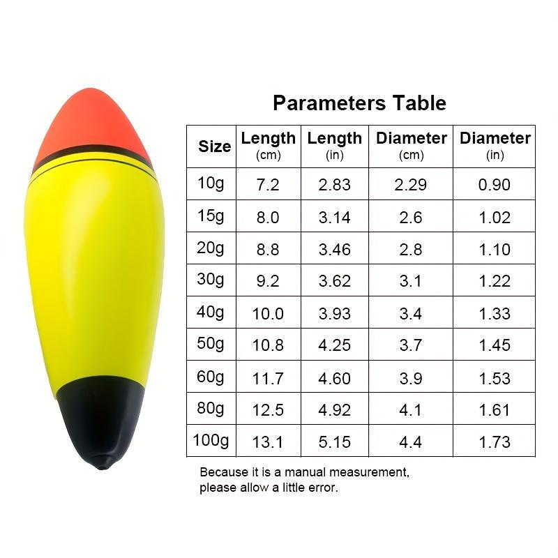 Fishing Float | High Elasticity Soft, Hollow Design, Stable Long-Range Casting, Suitable for Various Fishing Scenarios and Sea Areas