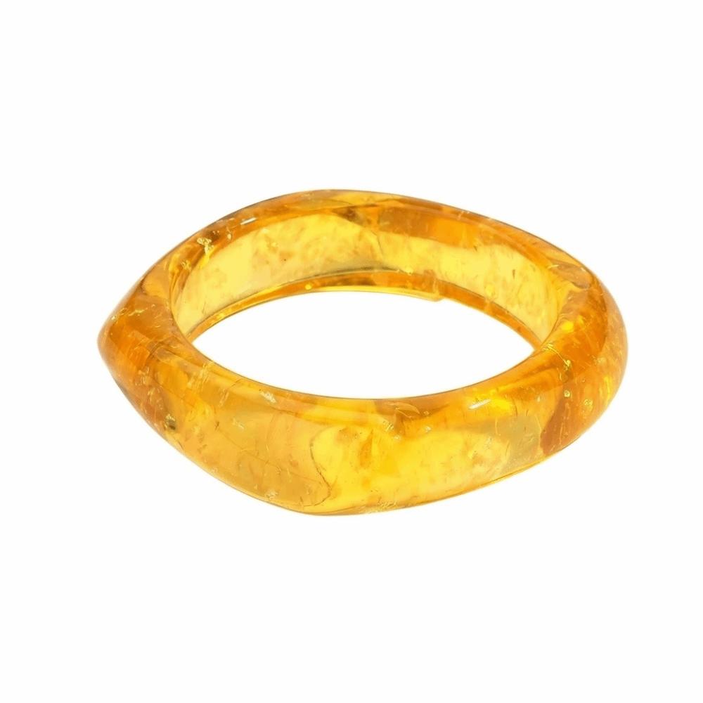 Irregular Square Rhinestones Bangle Wide Statement Bracelets  Women Summer Jewelry Accessories