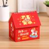 Cartoon 2026 Desk Calendar Coil Binding Standing Flip Calenda Monthly Planner  Spring Festival
