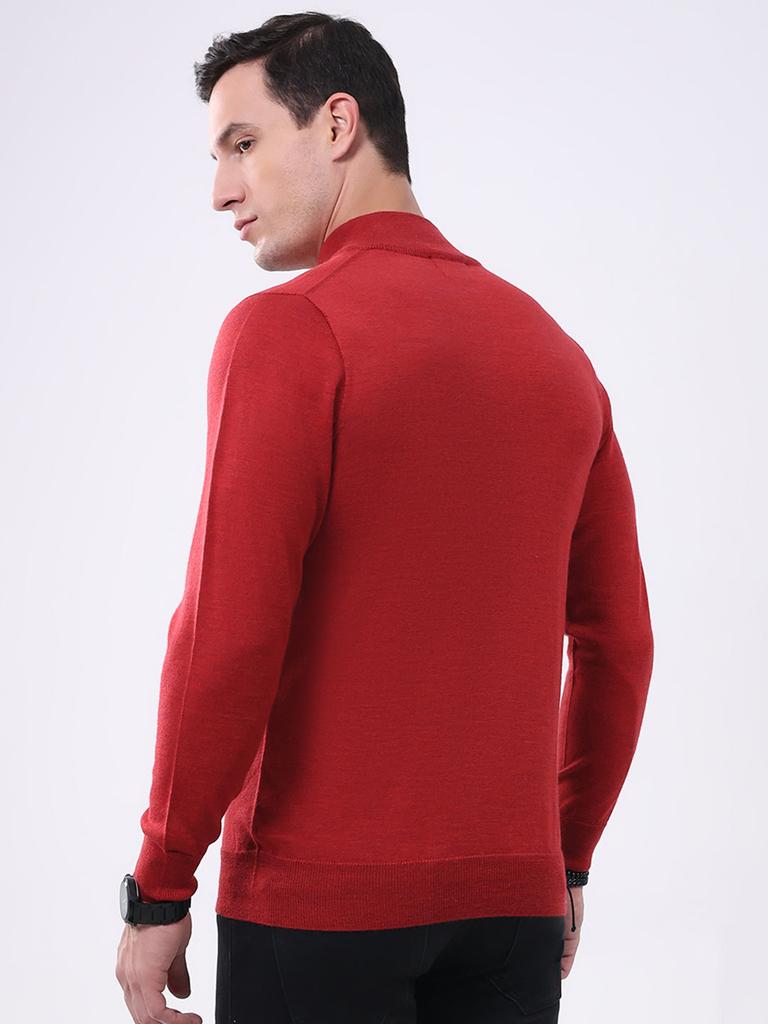 Monte Carlo Mens Regular Fit Solid Pullover