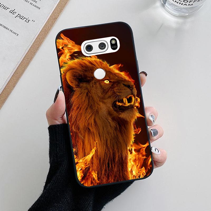 For LG V30 Plus Phone Case Lovely Panda Cartoon Painting Soft Siliocne Coque For LG V40 Thinq Cover Bumper for LG V30S V35 Thinq