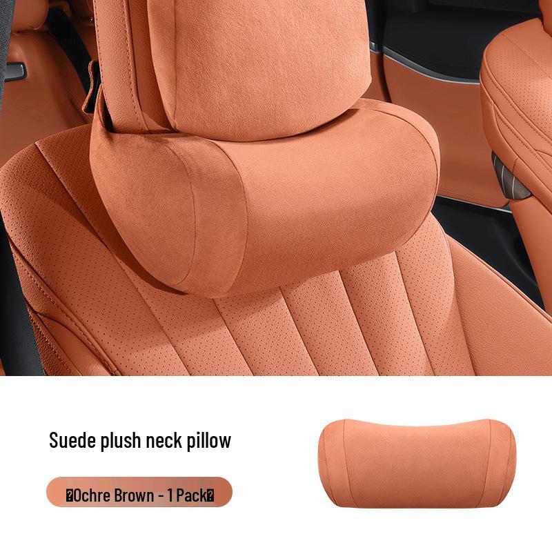Mercedes Benz Lumbar Support & Headrest Pillow for E-Class/GLC/C260L - Car Interior Decoration