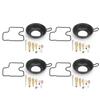 4sets Carburetor Repair Kit Motorcycle Maintenance Part Replacement for Honda CB400
