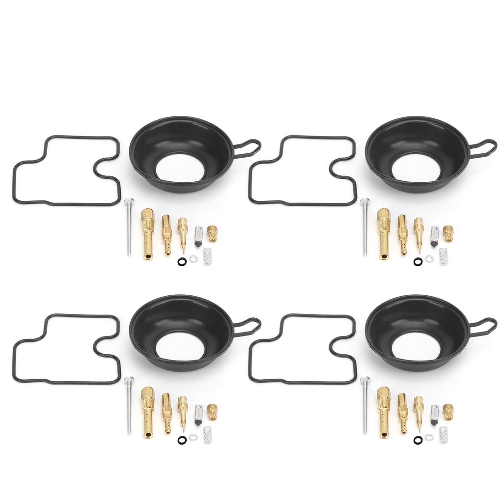 4sets Carburetor Repair Kit Motorcycle Maintenance Part Replacement for Honda CB400
