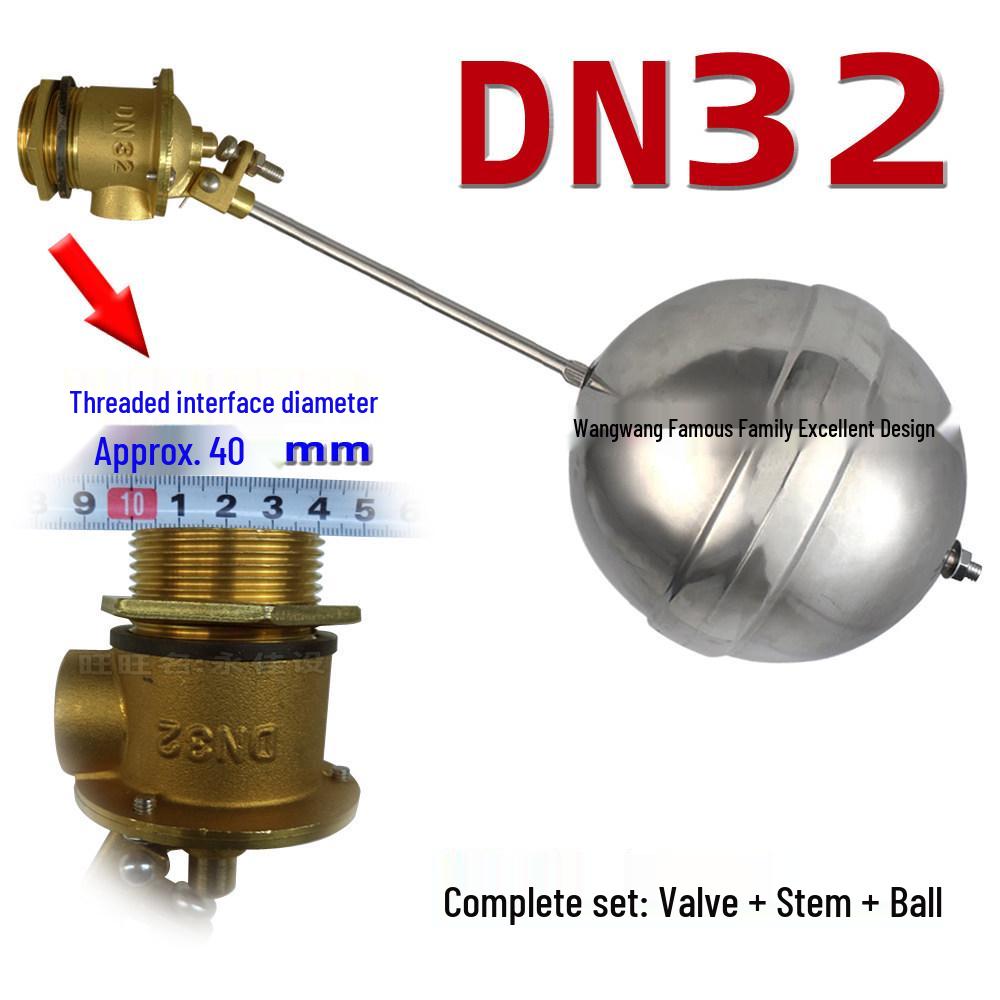 Automatic Water Level Control Float Valve for Large Pools, Water Towers, and Tanks