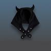 Breathable Head Cover with Button for Outdoor Sports Adjustable Hat with Horn Moisture Wicking Hat for Outdoor Activity