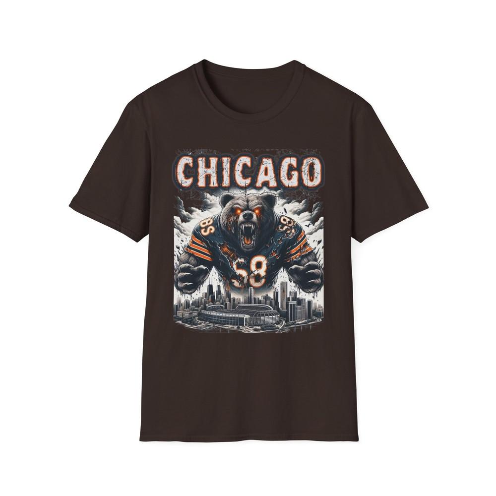 

Chicago Bears Horror Mash-Up T-Shirt - Unique NFL Fan Apparel 4XL