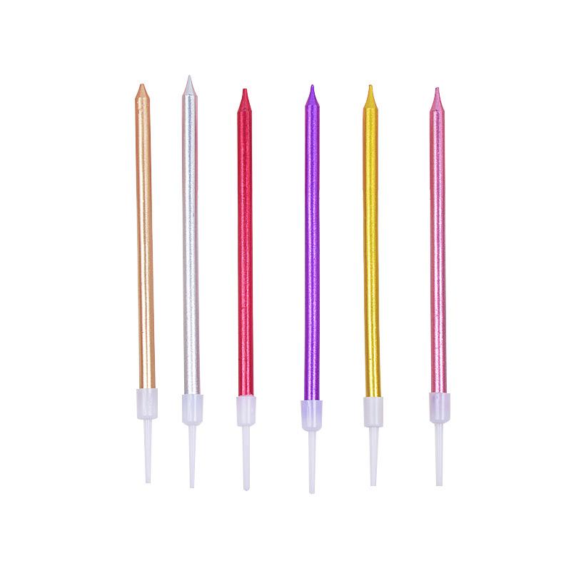 Rainbow Spiral Birthday Candles for Children s Parties Eco-Friendly Non-Toxic Pencil-Shaped Multicolored Halloween Christmas Small (3 -6 )