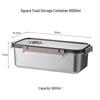 ZISIZ Stainless Steel Sealed Food Storage Container