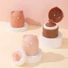 Bear Shape Empty Box Baby Powder Sub-Bottling Storage Box Empty Container Multifunctional Empty Powder Puff Boxes For Child