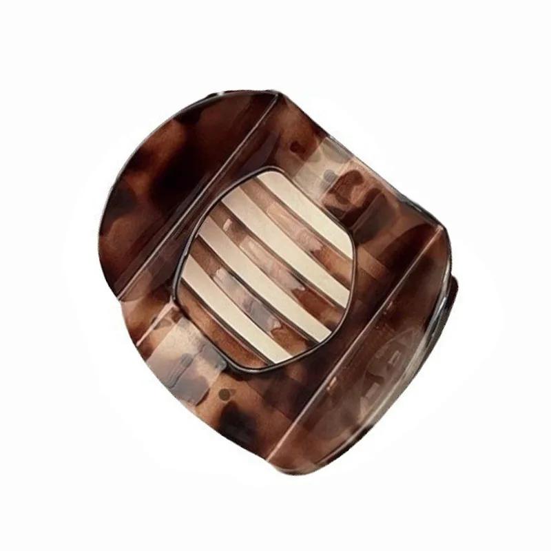Korean Vintage Hair Clip Claw Clamp Elegant Simple Women Updo Hair Clips Headwear Girls Hair Accessories