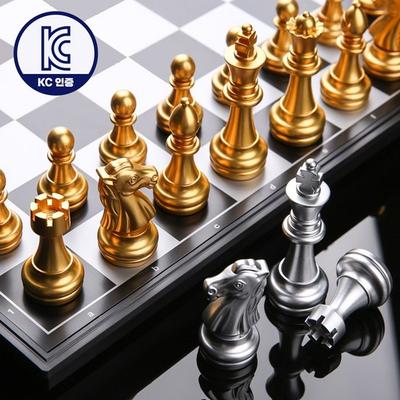 [Serboni Jotra] Πιστοποιημένο από KC αναδιπλούμενο μαγνητικό παιχνίδι σκακιού επιτραπέζιο παιχνίδι σκακιού ανάπτυξη δημιουργικότητας σχολικών προμηθειών μαζική παραγγελία, παιχνίδι Κορέας