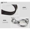 Pet Dog Genuine Leather Collar Cow Leather Dog Martinggale Collars For Medium Large Breeds Pitbull Mastiff Boxer Bully 2.0/2.5cm