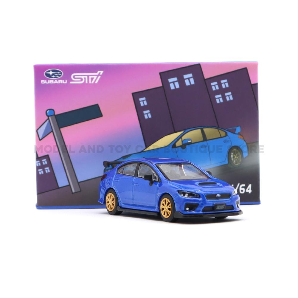 Kolekce modelů aut Subaru Impreza WRX STI v měřítku 1/64, dárek, odlévané vozidlo