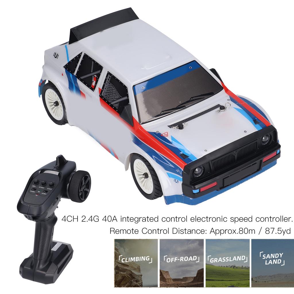 2.4G 4WD 30km/h 1/16 Electric RC Racing Car Integrated Control ESC High Speed Drift Racing Car