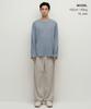 MUSINSA STANDARD [Heat Standard] Crew Neck Long Sleeve T-Shirt [Cloudy Blue]