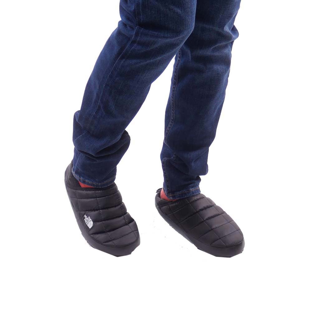 The North Face Thermoball Traction Mule V Size 6 Women's Slip-On Shoes, Black, (NF0A3V1H)