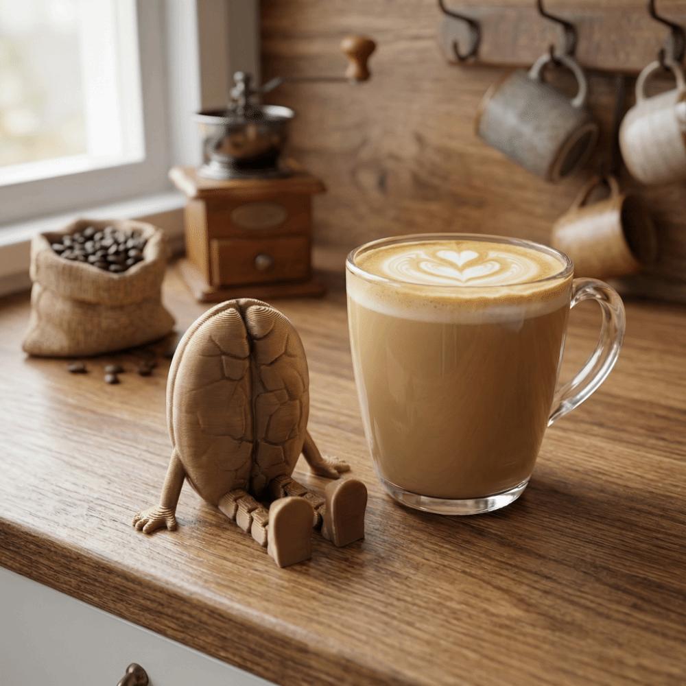 Funny Coffee Bean Ornaments Multi Functional Home Decorations Creative Chocolate Ornament Office