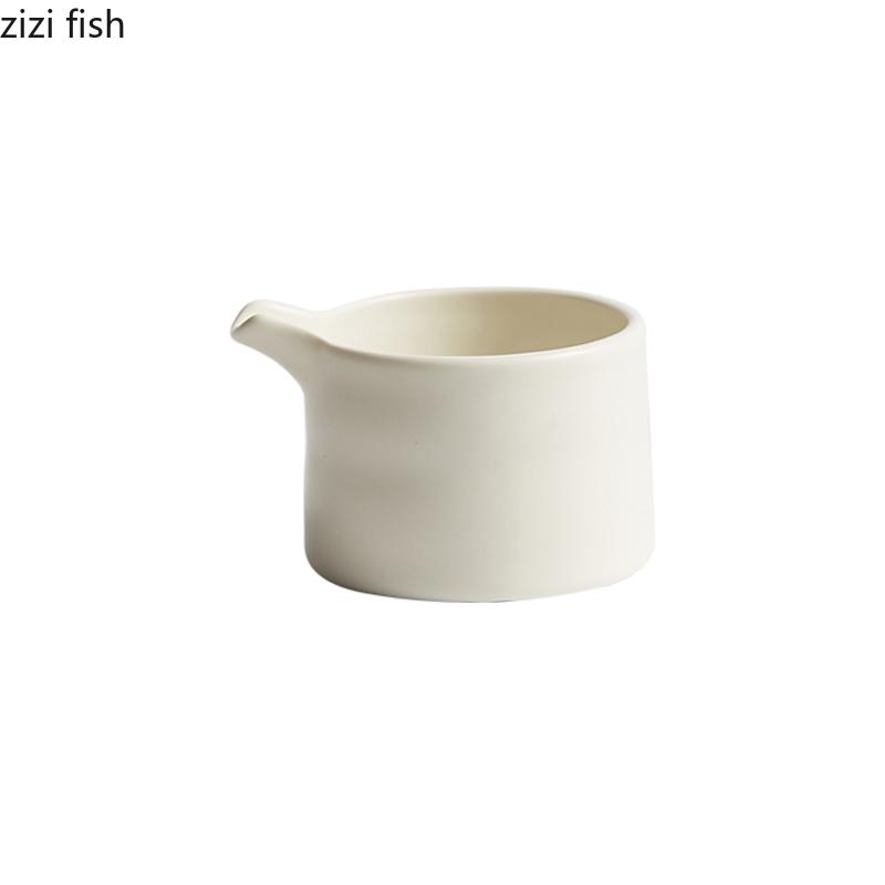Ceramic Seasoning Dish Sauce Dishes Milk Coffee Cup 7cm Soup Basins Creative Hotel Restaurant Solid Color Tableware Sauce Plates