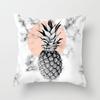Ins Marble Geometric Print Square Pillow Cover Sofa Cushion Cover