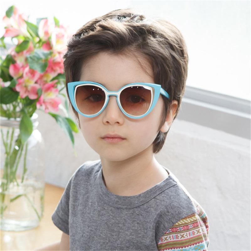 Buy Kids Sunglasses Cat Eye Children Glasses Baby Sun Glasses Cute