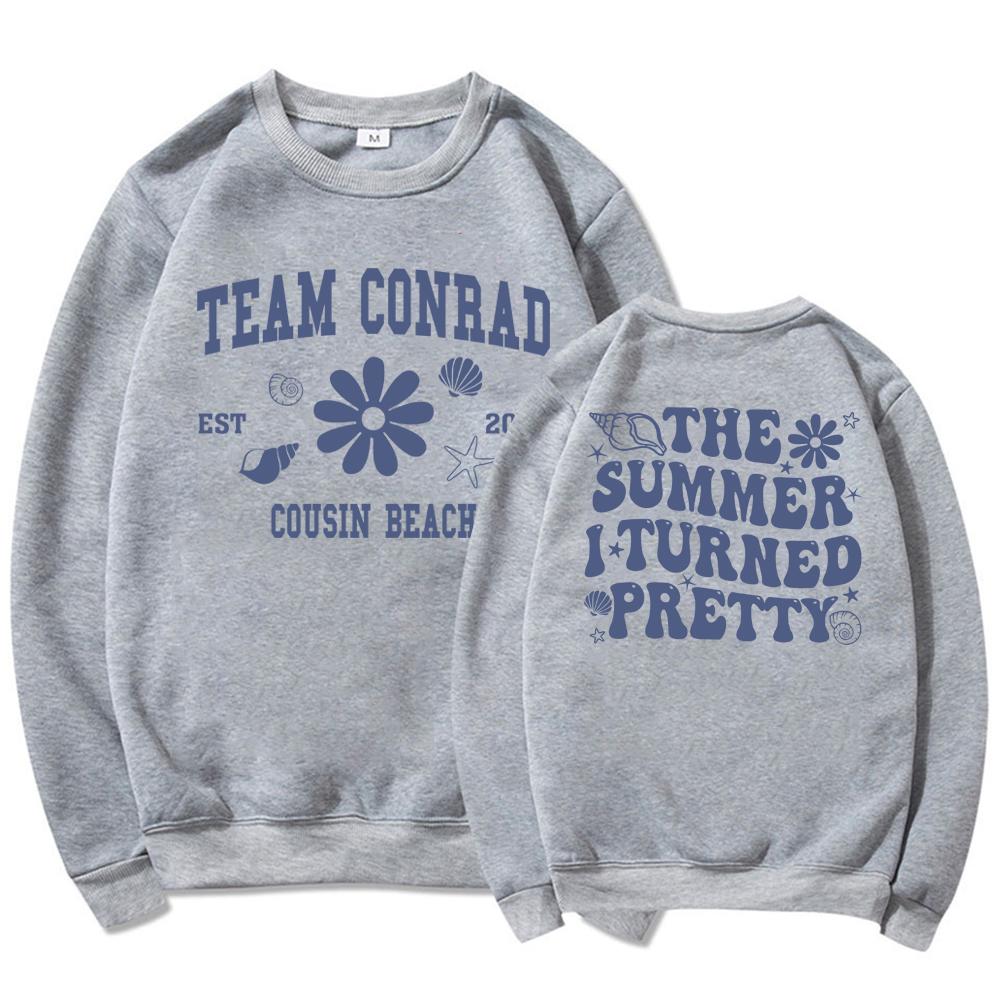 The Summer I Turned Pretty Team Conrad Sweatshirt TSITP Conrad Fisher Shirt Casual Long Sleeve Unisex Crewneck Sweatshirt Hoodie