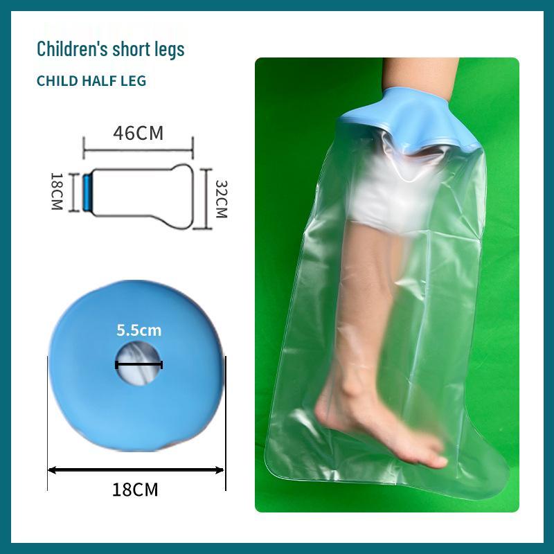 Copricast impermeabile per gamba e piede da 70 cm - Protezione per il bagno post-operatorio