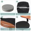 KALIONE Office Chair Cover Desk Chair Seat Cover, Elastic Stretch Chair Slipcovers Dining Room Desk Seat Cover, Removable Chair Seat Cushion