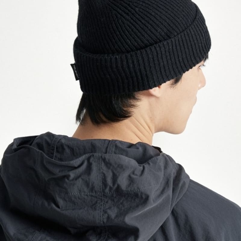 HELEMENT Basic G1 Wool Beanie (BLACK)