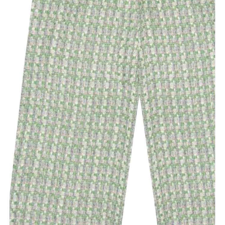 Drew House Boucle Wide Leg Pleated Pants 'Green' Men's DW-fw23-012