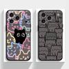 Cartoon Cute Cat Funda Phone Cover Case for Apple iPhone 17 Pro Max 16 11 15 Pro 7 8 Air 12 XR XS MAX 13 14
