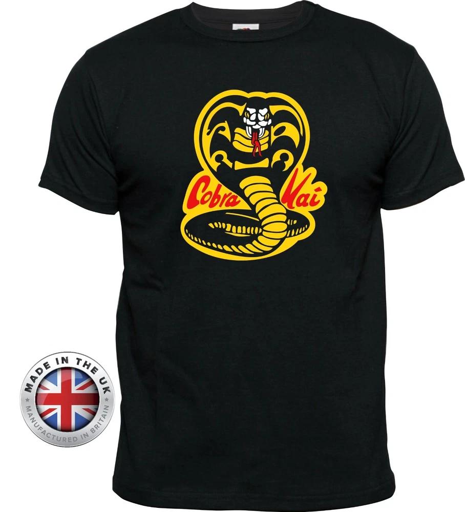 Karate Kid Tshirt Cobra Kai Tshirt Dojo Black TShirt Unisex Ladies Fit Kids S