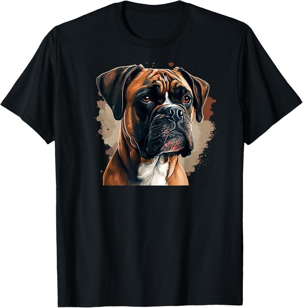 Funny Dog Boxer T-Shirt Unisex T-Shirt S