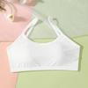 Girls' Cotton Training Bra: Thin, Shockproof Sports Vest for Puberty