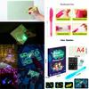 Exciting A5/a4/a3 Magic Drawing Board For Kids With Light Fun And Educational Toy