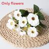 Cherry Artificial Blossoms Wedding Garden Setting Decorative Fake Flower Bouquet