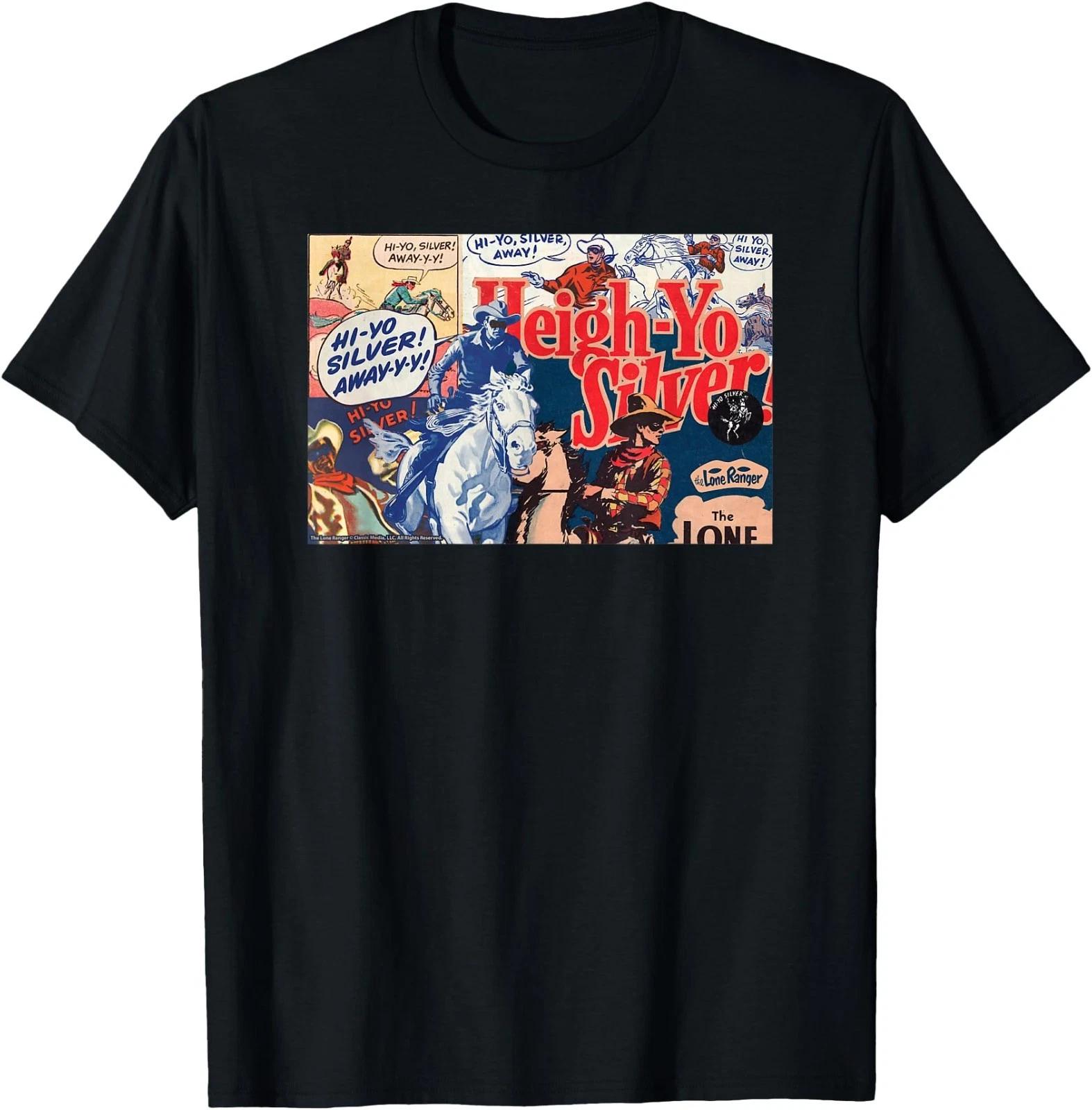 The Lone Ranger Hi- Yo Silver Collage T-Shirt 140