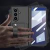 Suitable for Samsung Z Flold7 Magnetic All Inclusive Leather Case Card Bag Wristband Fashion High End Wristband Solid Color Mobile Phone Case