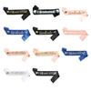 Graduation Sash Class of 2026 Grad Honor Sash I Graduated Satin Sash for Congrats Graduates Party Supplies