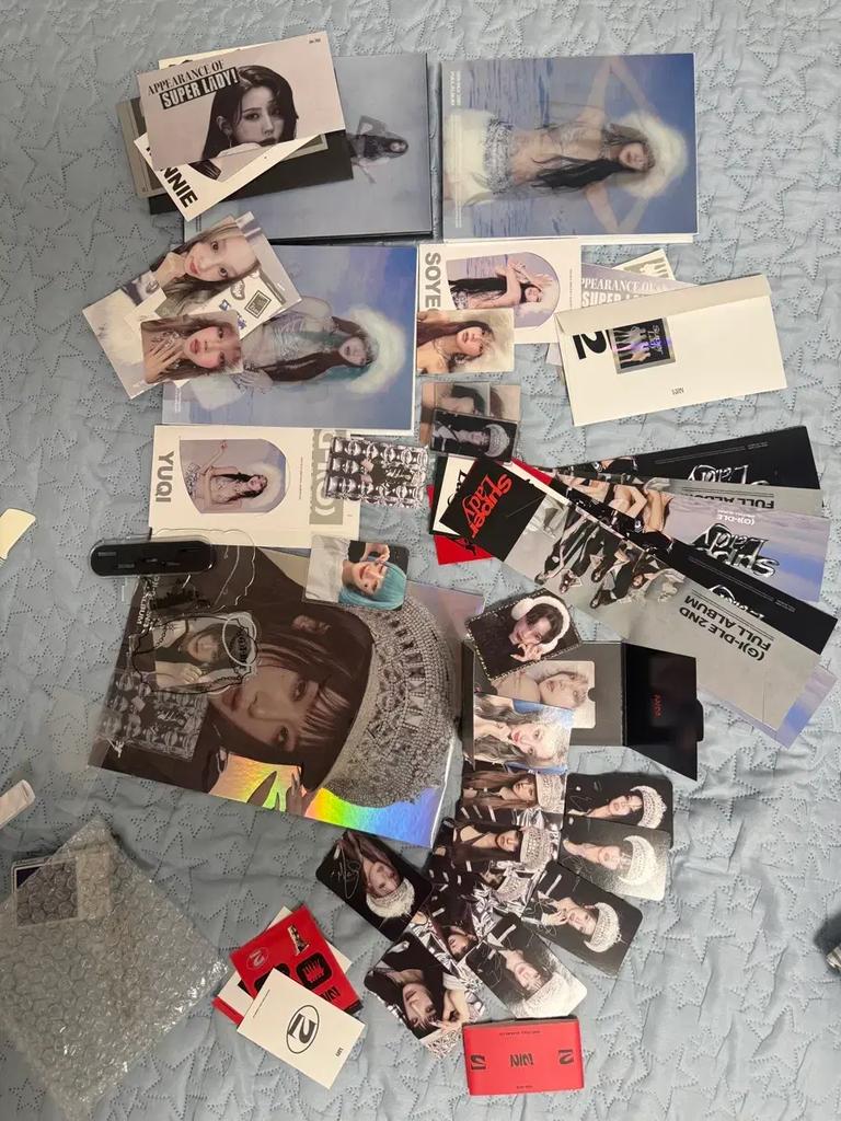 I-DLE 2 Super Lady Album Poka Full Set Used