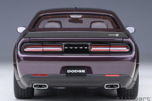 AUTOart 1/18 Dodge Challenger R/T Scat Pack Widebody 2022 HELLRAISIN/Metallic Purple (Finished Model)