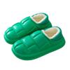 Winter platform cotton shoes women's new home bag heel waterproof outer wear couple plush cotton slippers men