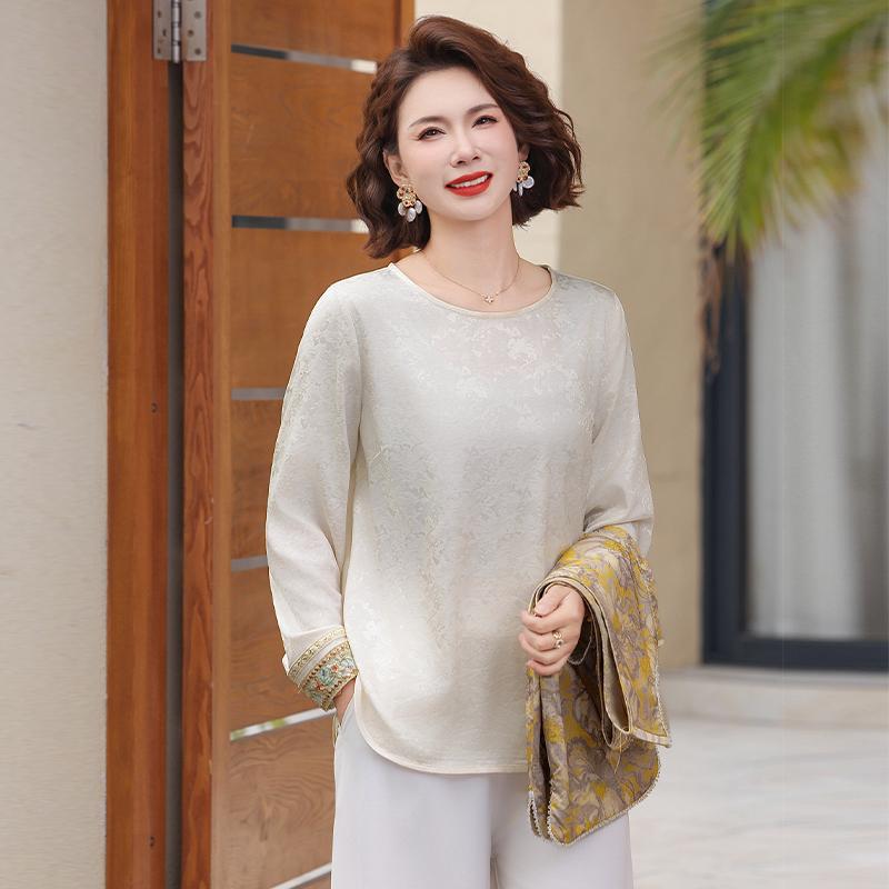 

2026 Plus Size Spring & Autumn Stylish Vest Set for Middle-Aged and Elderly Women 5XL 150-165 lbs