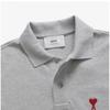 Ami Small HearT Logo Polo T shirT Unisex Bfupl001