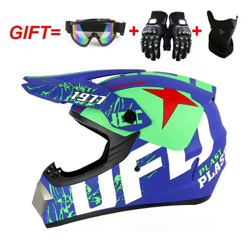 

Cool Off-Road Helmet ABS Motorcycle helmet, men s bicycle helmet, mountain biking helmet, go-kart helmet S